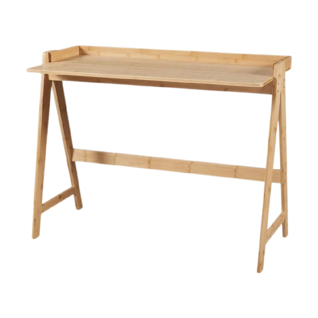 **Table de travail en bambou pliable - Design minimaliste et durable**
