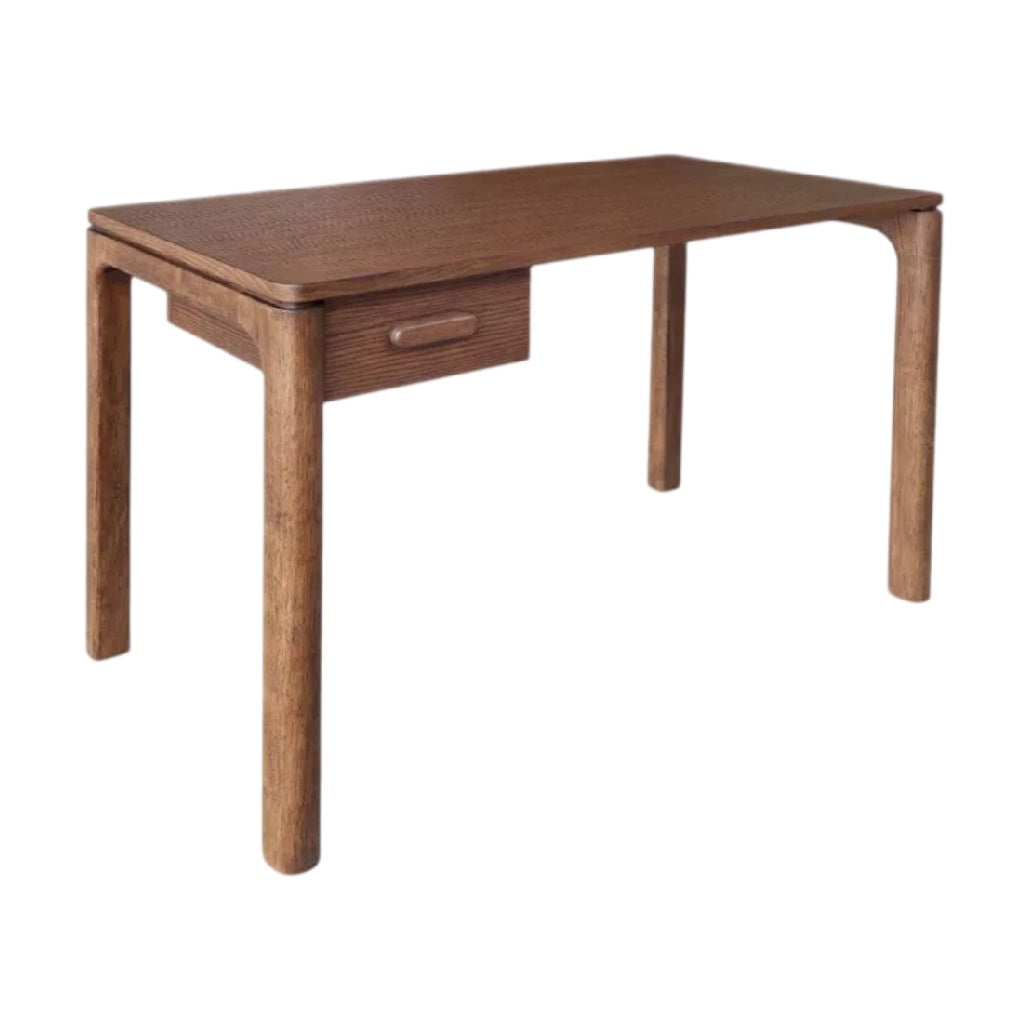 **Bureau en bois avec tiroir intégré**